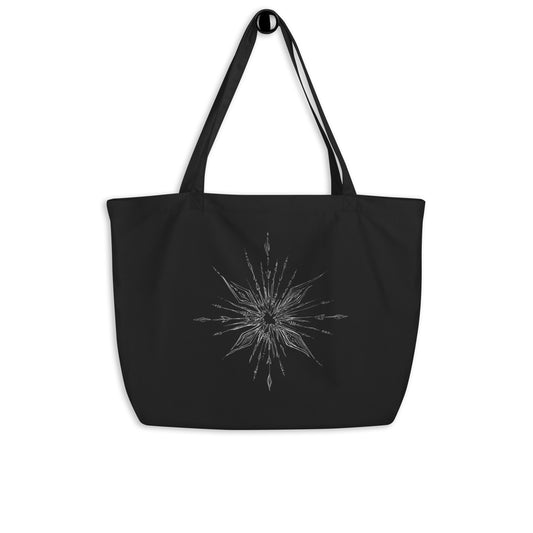 'Complexity' Large organic tote bag