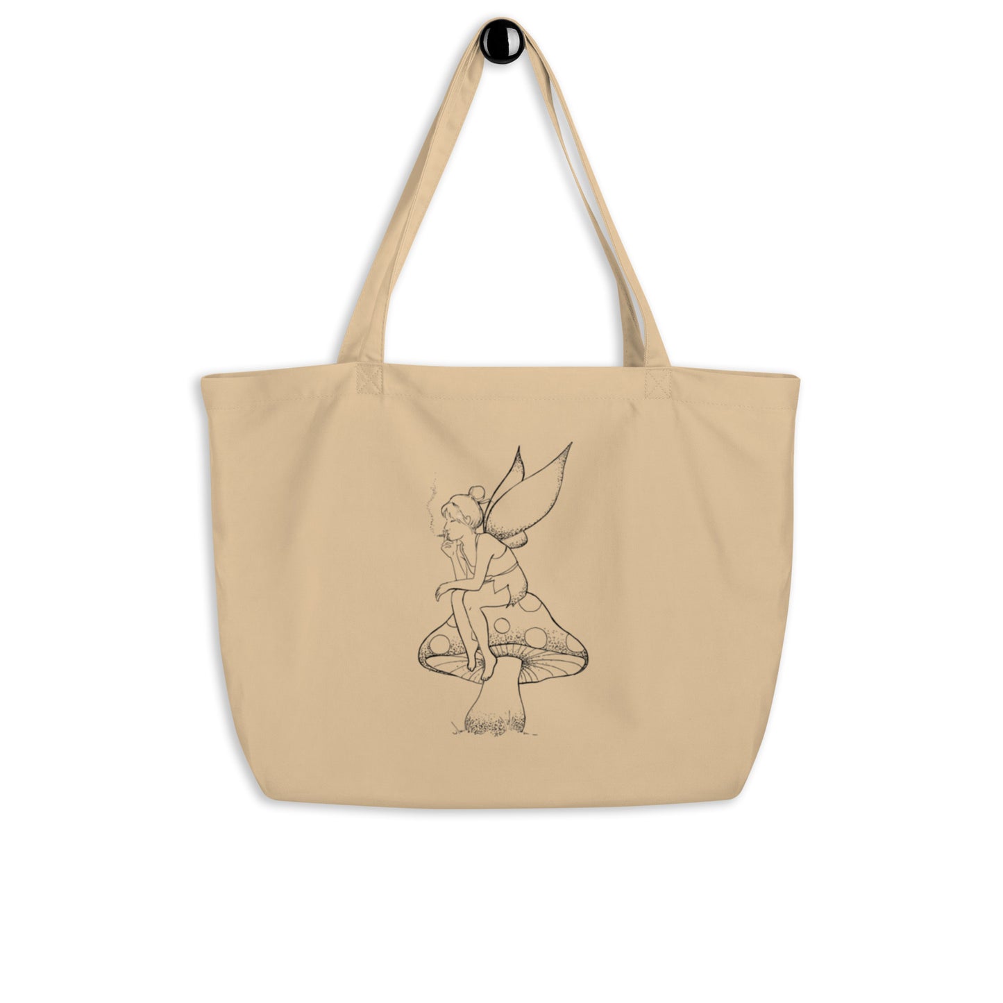 'Permission' Large organic tote bag