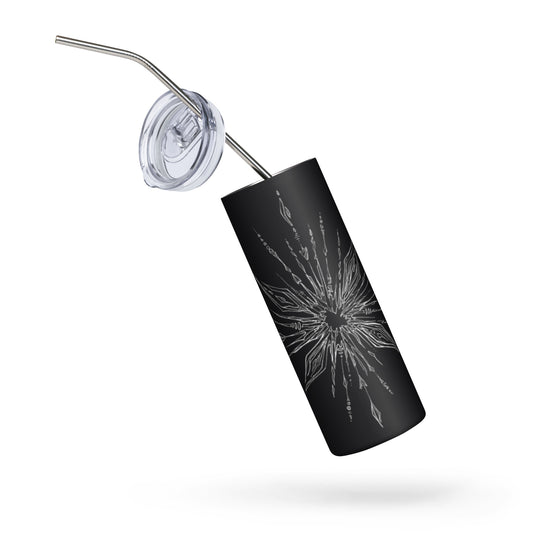 'Complexity' Stainless steel tumbler