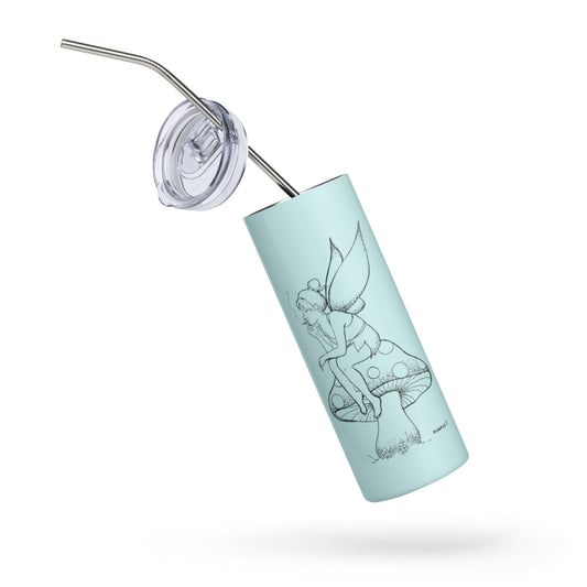 'Permission' Stainless steel tumbler