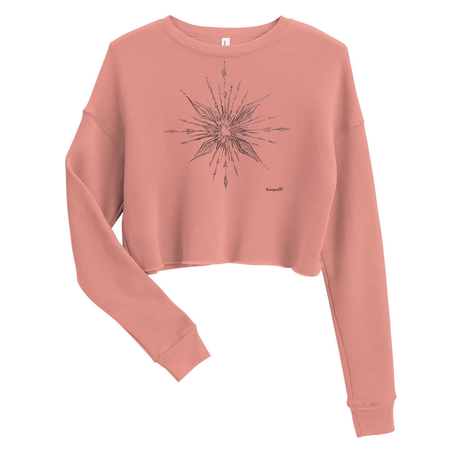 'Complexity' Crop Sweatshirt